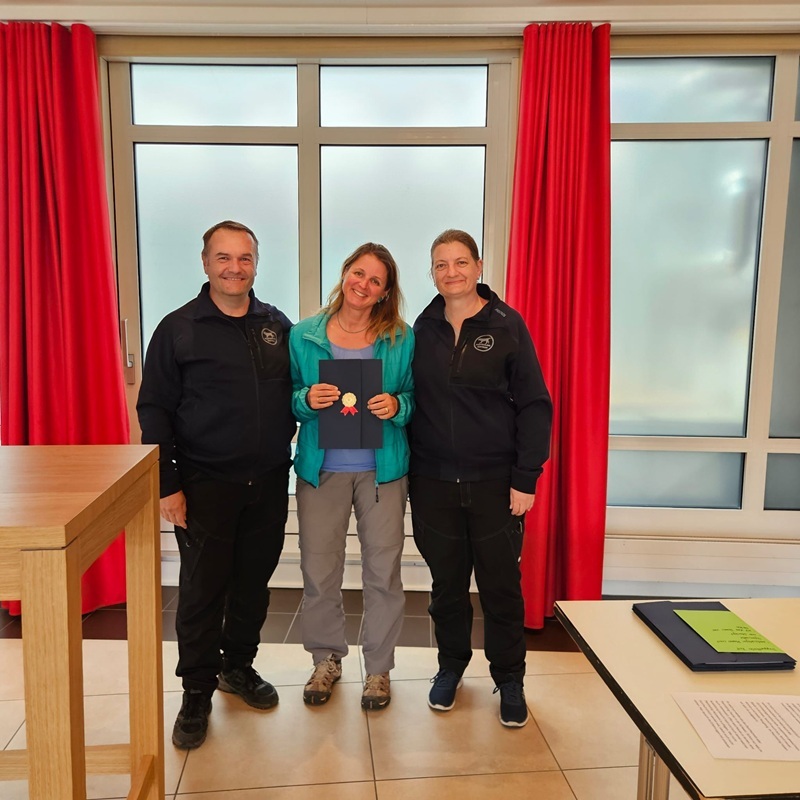 Melanie Bouvard, Mantrailing-Instruktorin