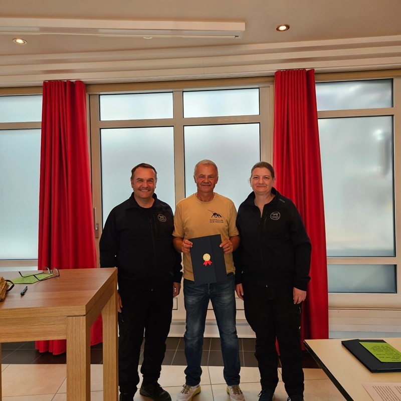Fredi Egger, Mantrailing - Instruktor bei Dogs & Sports