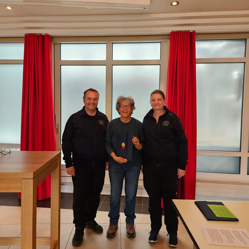 Claudia Greder, Mantrailing - Instruktorin im Kanton Aargau