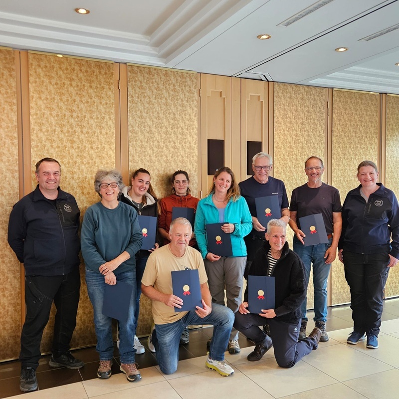 Klasse MTI-25 der Mantrailing-Akademie